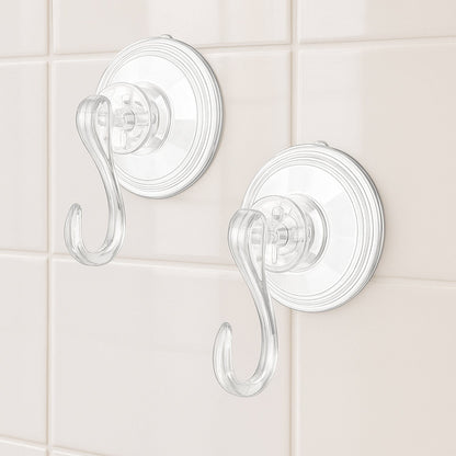 Plastic Suction Cup Hooks (4 Pcs Set) Signature kart