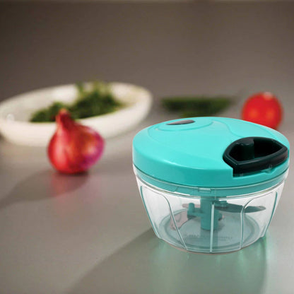 Handy Mini Plastic Vegetable Chopper signaturekarts