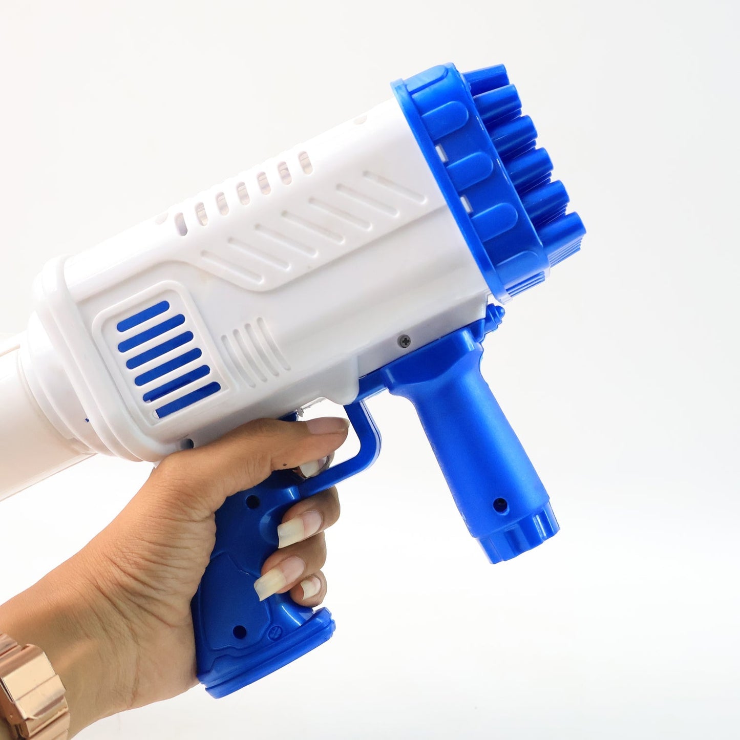 32 Holes Big Powerful Machine Bubble Gun Toys (1 Set) Signaturekarts