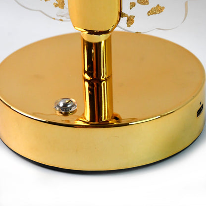 Luxury Golden Crystal LED Table Lamp (1 Pc) signaturekarts