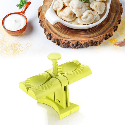 Double Head Dumpling Maker Mold – Easy Press Tool for Making Dumplings signaturekarts