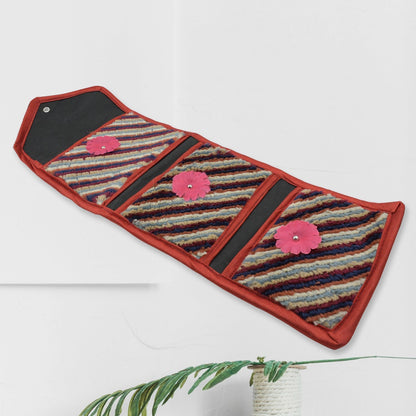 Foldable Hanging Organizer with 3 Pockets - Wall Hanging Letter Holder signaturekarts