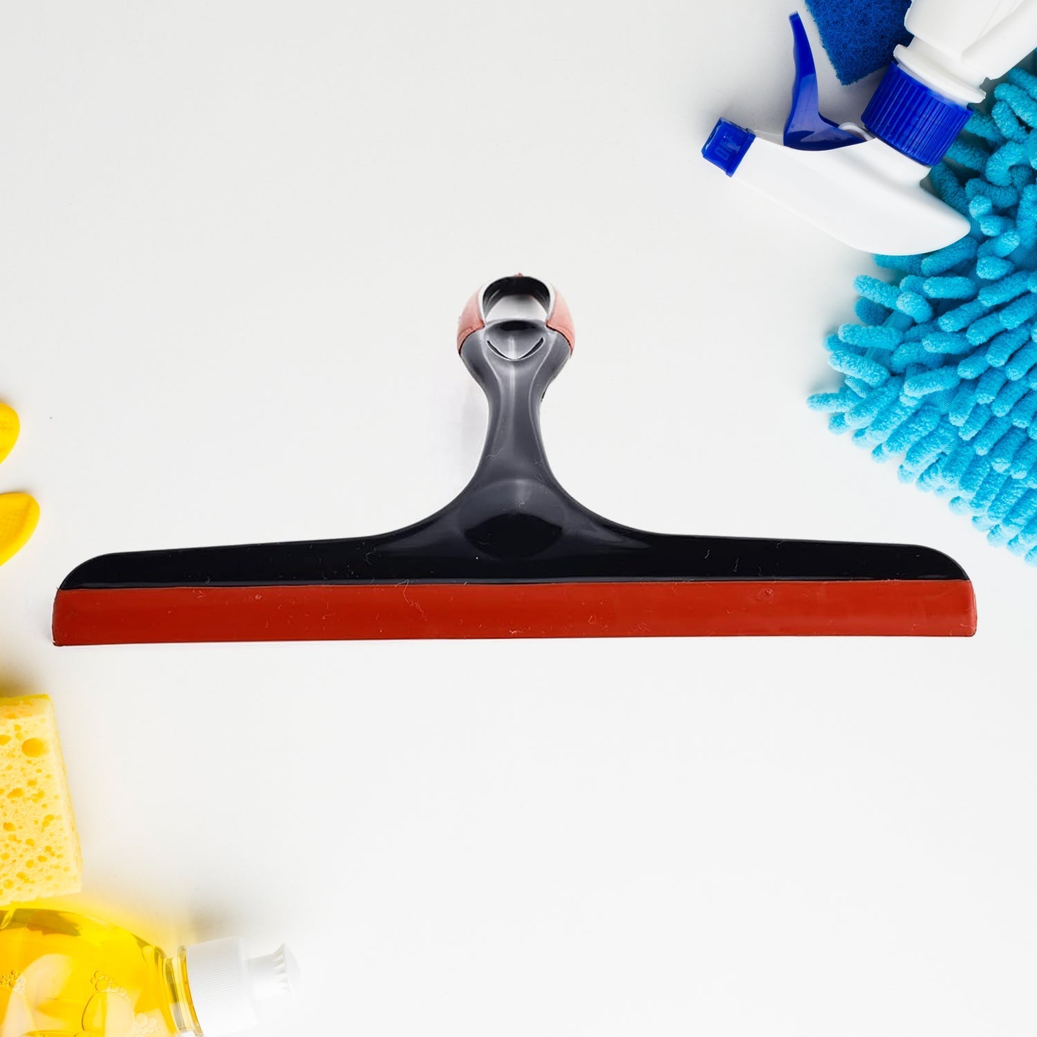 Plastic Kitchen Wiper - Silicone Head for Windows, Glass & Surfaces (1pc) signaturekarts
