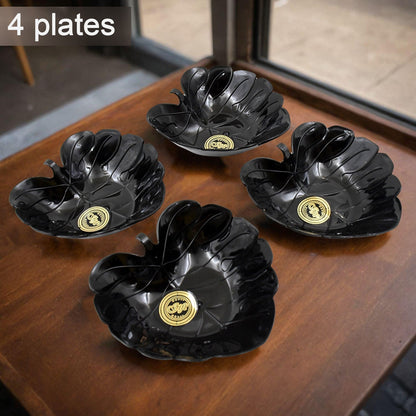 A One Ceramic Tea / cups / Mug Set With Leaf Shape Serving Bowl (8 Pcs set) signaturekarts