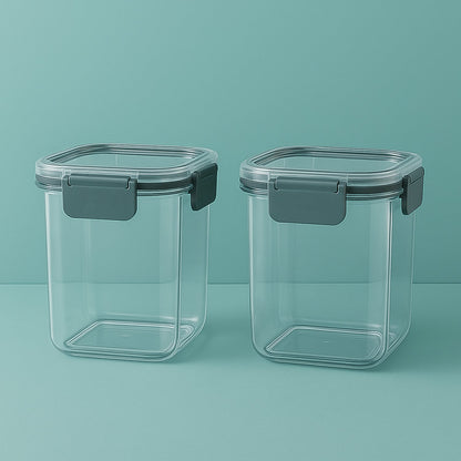 Apex Press N’ Lock Airtight Food Storage Container Set (2Pc/900ml) Approx signaturekarts