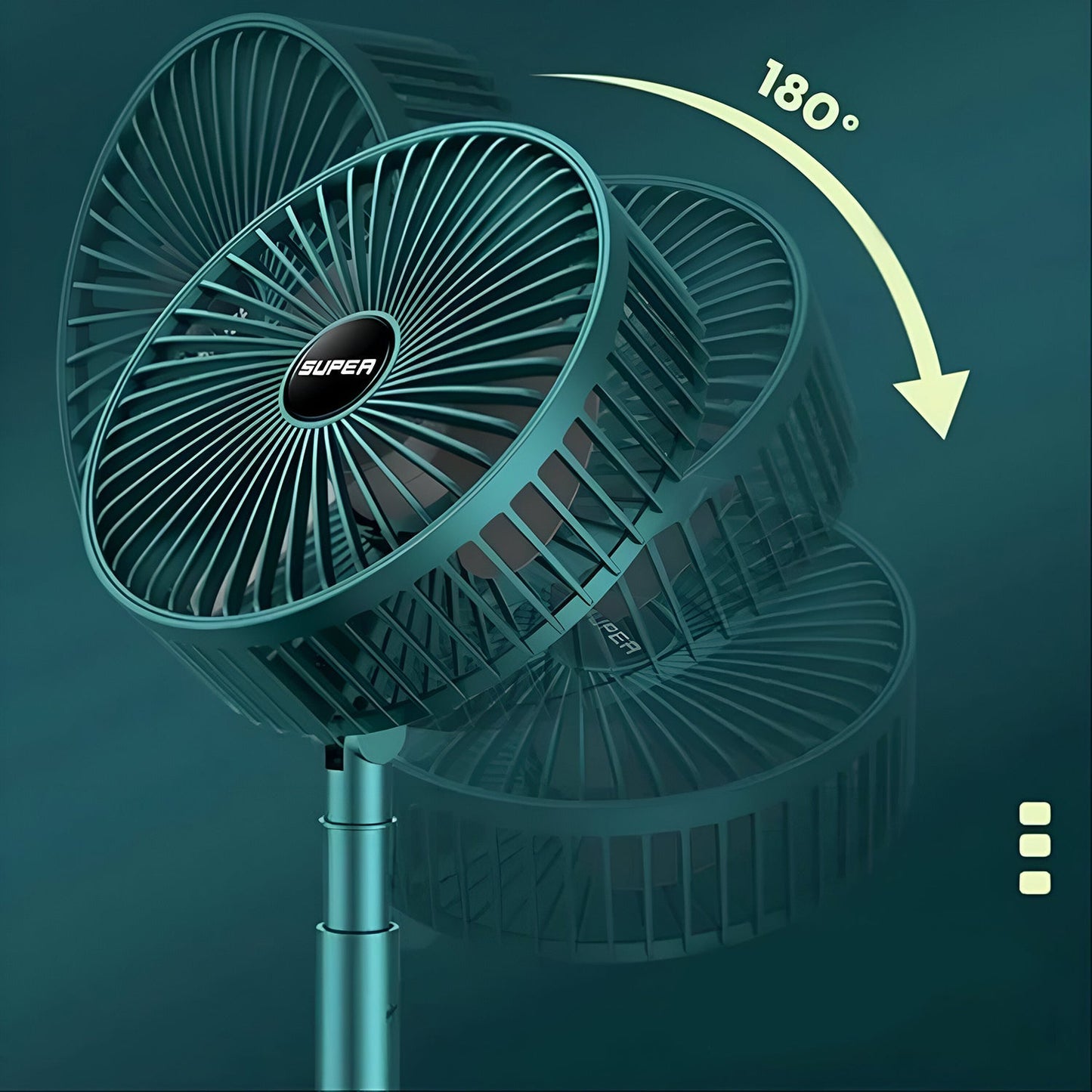 Adjustable Portable Desktop Fan Signature Kart