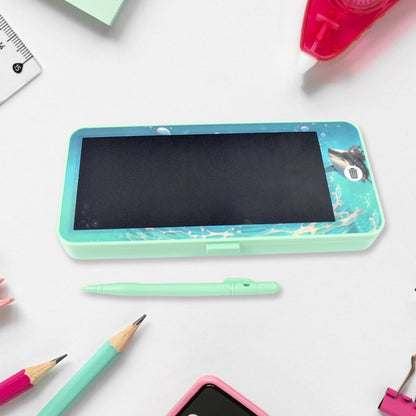 LED Drawing Pen Case writing pad / Compass Blue colour (1 pc) Signaturekarts