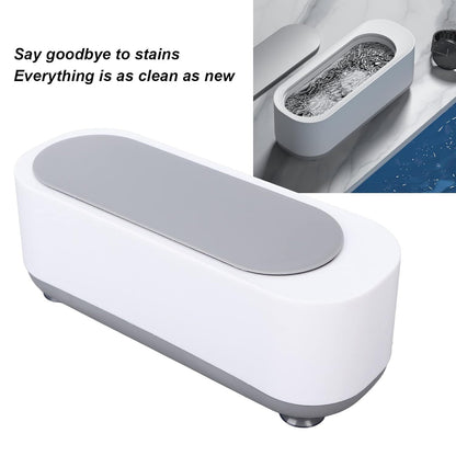 Ultrasonic Jewellery Cleaner Portable High-Frequency Cleaning Machine (Battery Not Included) signaturekarts