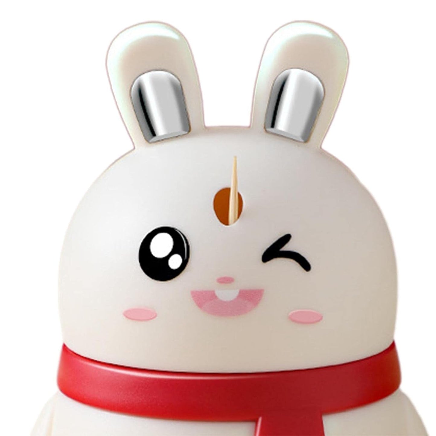 Rabbit Shape Toothpick Dispenser Pressing Small Size Accessory Durable Red | Home & Garden | Kitchen, Dining & Bar | Kitchen Storage & Organization | Racks & Holders Dining Room Table Decoration (1 Pc ) signaturekarts