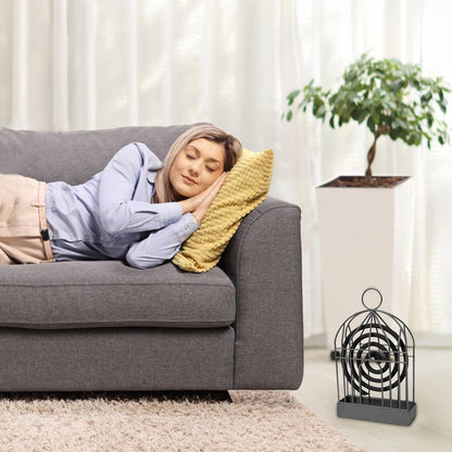 Mosquito Coil Holder, Vintage Style Durable Household Mosquito coil Stand Office Home Your Brand
