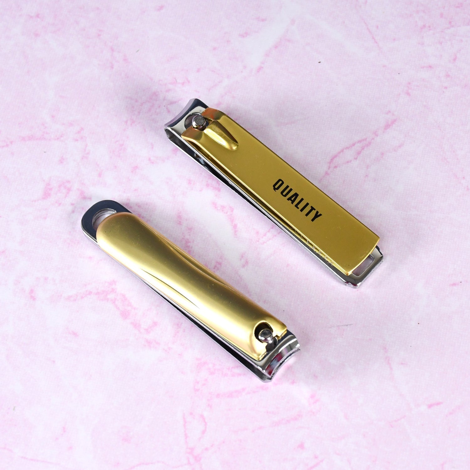 Stainless Steel Folding Portable Large Nail Clippers with Nail File (1 Pc / Mix Design) signaturekarts