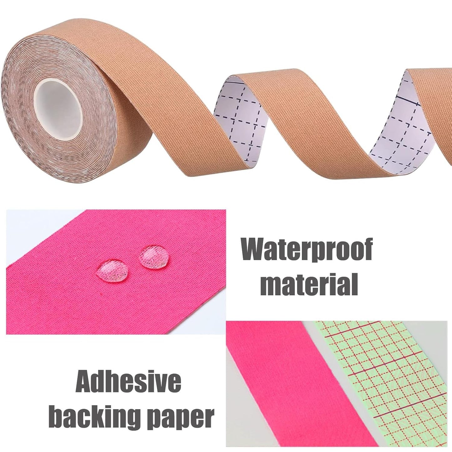 Face Lifting Tape, Myofascial Face Tightening Tape, 2.5 cm x 5 m Approx (1 Pc) Signature kart