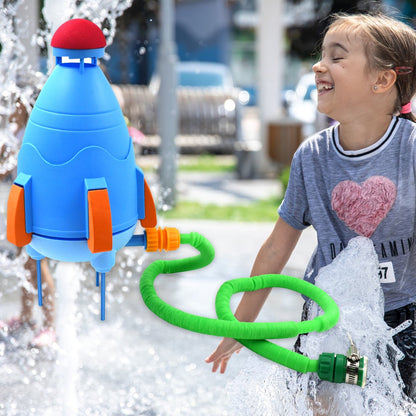 Sprinkler Rocket Launcher Summer Toys for Kids (1 Set) Signaturekarts