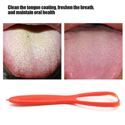 Plastic Tongue Cleaner For Kids & Adults | Tongue Scraper For Bad Breath, Maintain Oral Hygiene for Daily Use | for Fresh Breath & Bacteria Removal | Improved Taste Plastic With Handle Tongue Cleaner (1 Pc ) signaturekarts