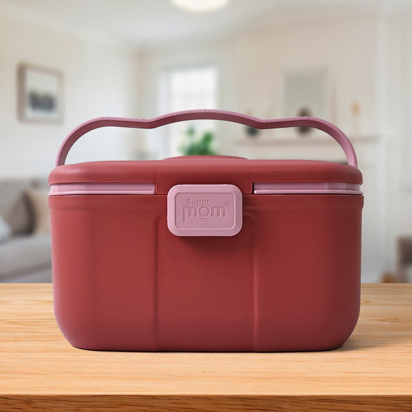 Supermom Multipurpose Storage Box with Handle (1 Pc) signaturekarts