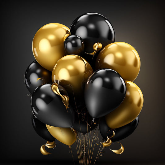 Balloons Kinds of Latex Balloons for Birthday / Anniversary / Valentine's / Wedding / Engagement Party Decoration Birthday Decoration Items for Kids Multicolor (24 Pcs Set) signaturekarts
