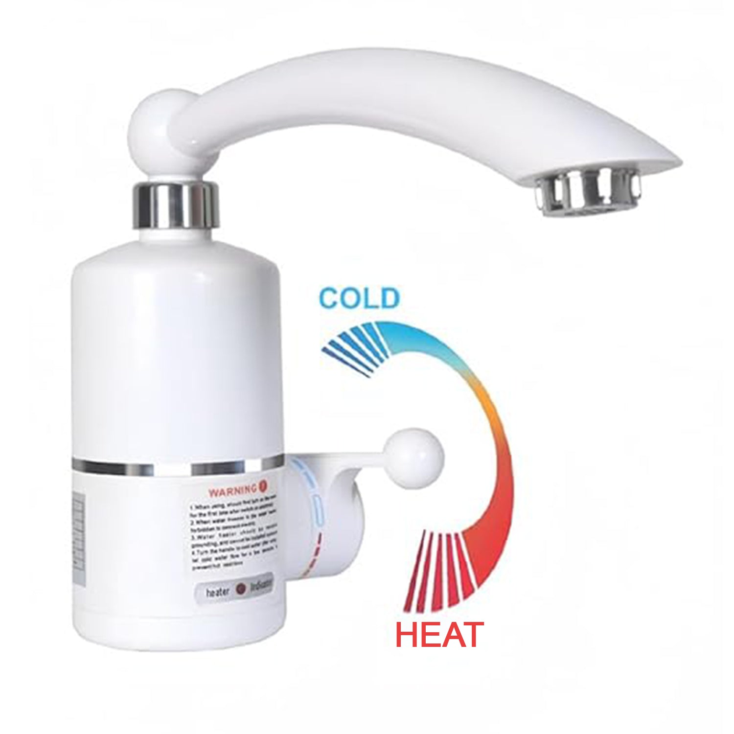 Instant Heating Electric Water Heater Faucet Tap (1 Pc / Mix Design) Signature Kart
