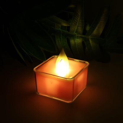 LED Flameless Decorative Tealight Candles - (6 Pc / Set) signaturekarts