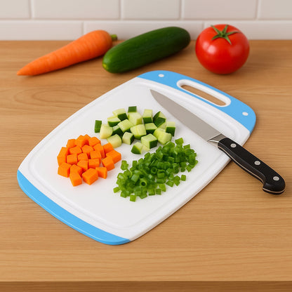 Ganesh Vegetables and Fruits Cutting Chopping, Plastic Board (1 Pc) Signaturekarts