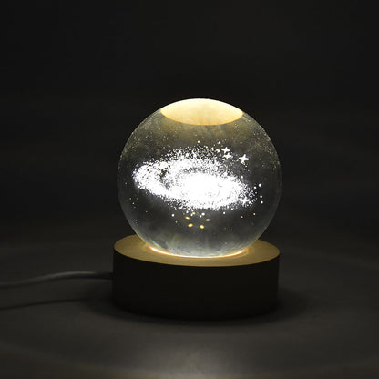 3D Crystal Ball lamps With Base (1 Pc) Signature kart