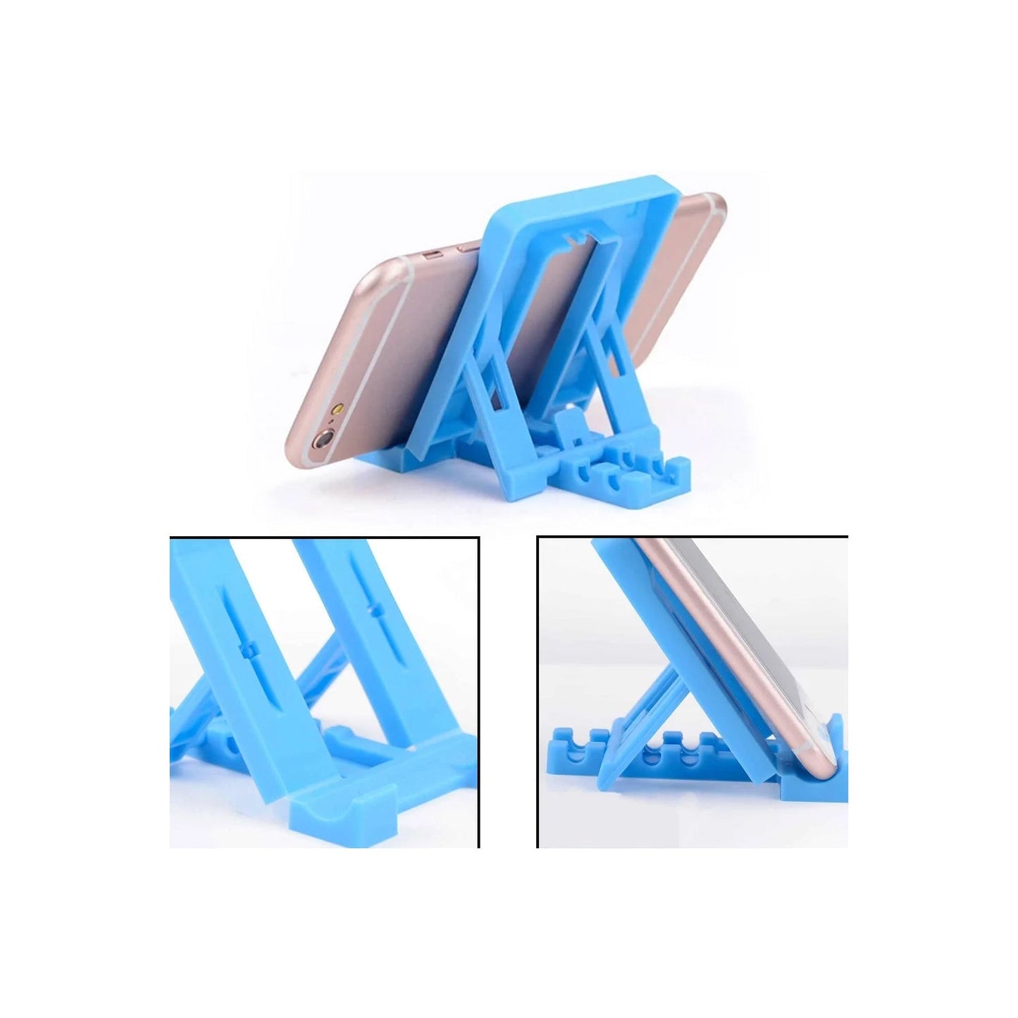 Adjustable 4 Steps Foldable Mobile Stand Holder (4 pc) Signature Kart