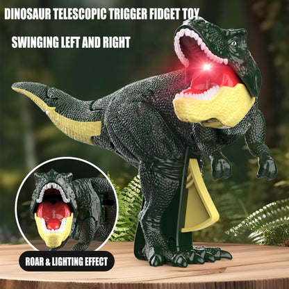 Dinosaur Roaring Toys Trigger Model with Sound Lighting Moving 3+ Years 1 Pc signaturekarts