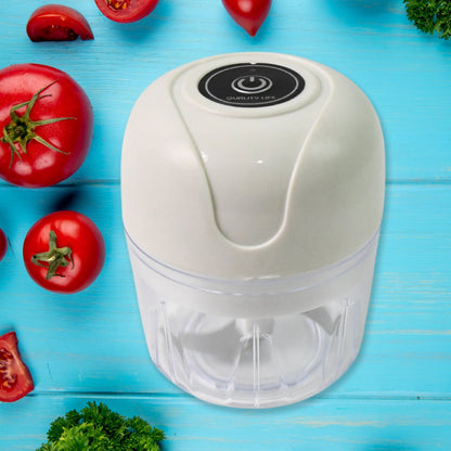 Wireless USB Rechargeable Mini Electric Garlic Machine / Chopper (250Ml) Signaturekarts