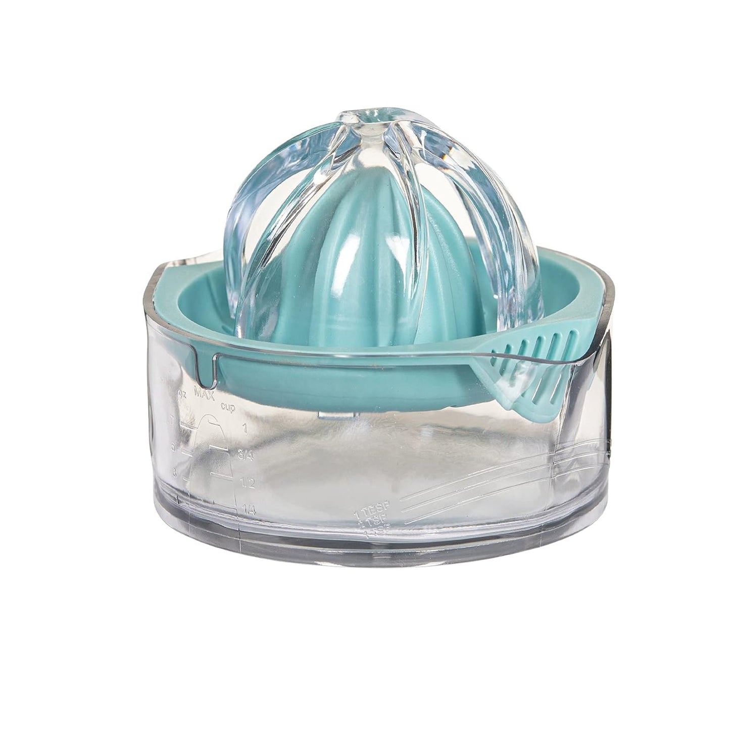 Manual Orange Lemon Citrus Juicer Squeezer Press Pourer with Lid Plastic 1 Pc signaturekarts