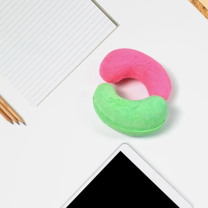Cashew Nut Eraser Rubber Erasers (1 Pc / Mix Colour & Design) Signaturekarts
