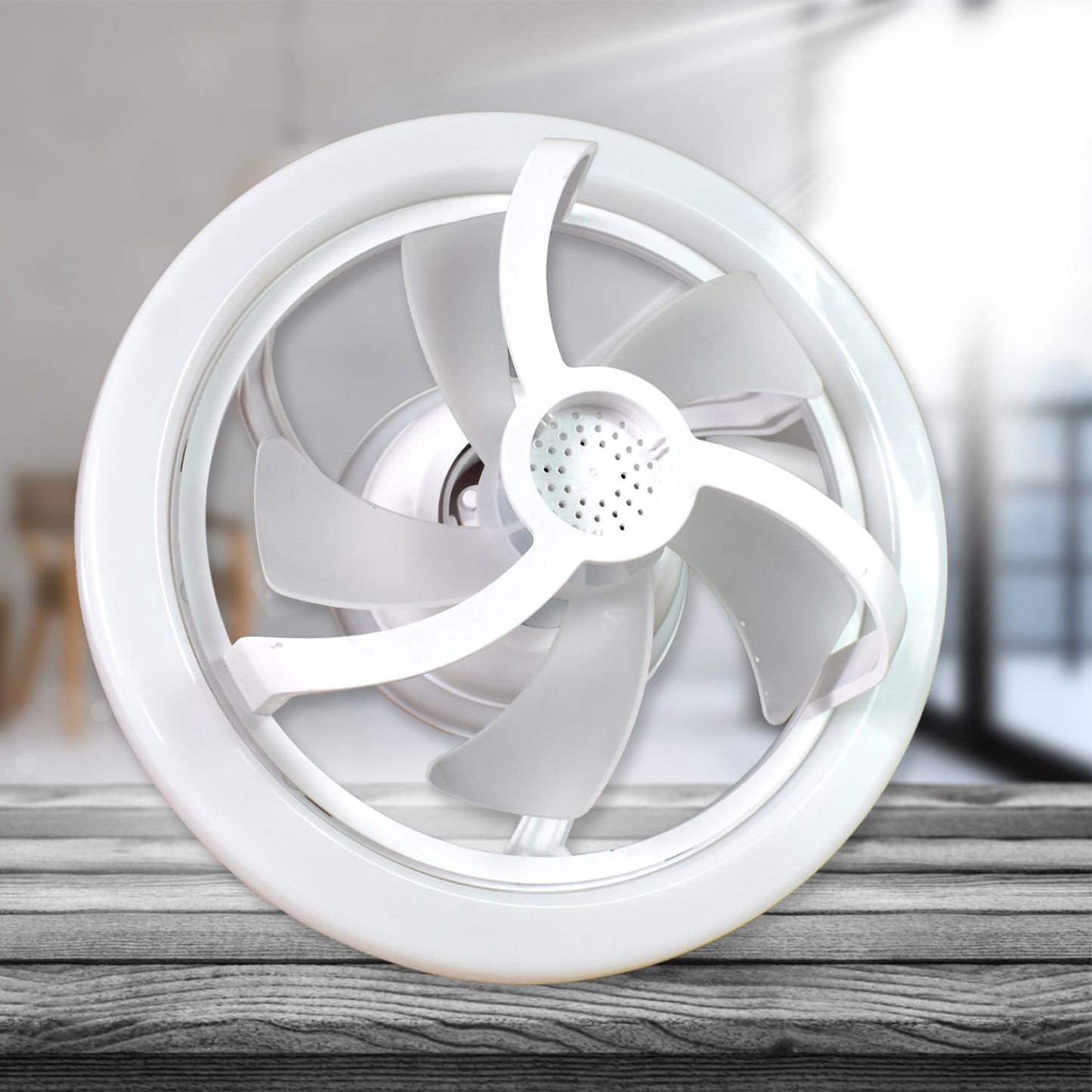 360° Rotation Ceiling Fan Light Smart Fan with Remote Control (1 Pc) Signaturekarts