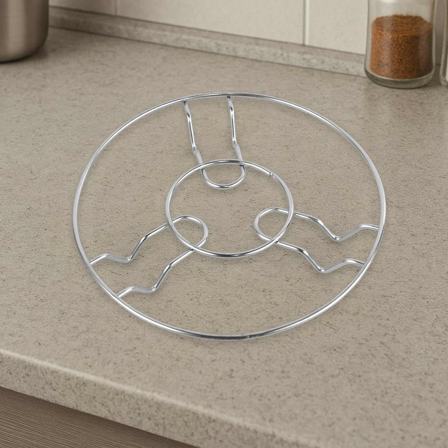 Apex Stainless Steel Wire Hotmate Trivet Stand Set of 3 Signature Kart