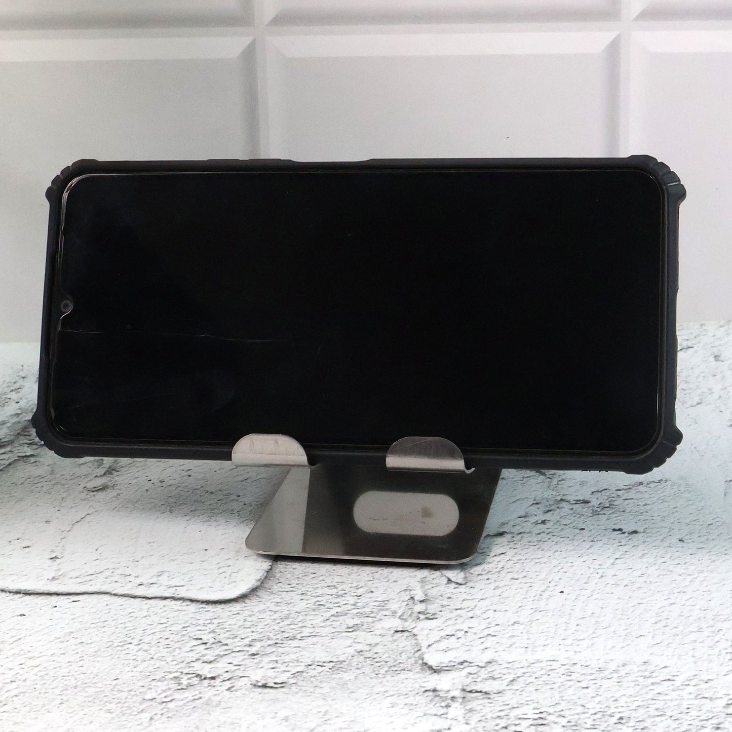 Stainless Steel Universal Mobile & Tablet Stand Holder - (1 Pc) signaturekarts