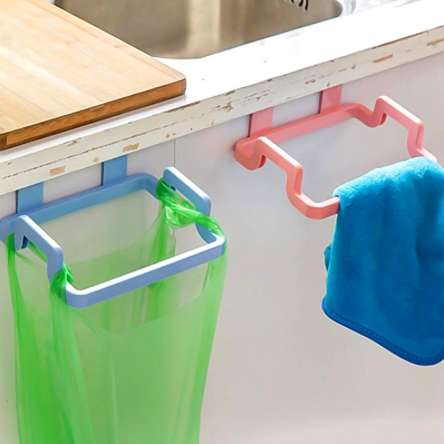 Plastic Garbage Bag Rack Holder Signature Kart