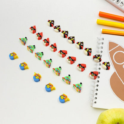 Colorful Novelty Eraser Set for Kids and Gifts (28 Pcs In 1 Packet) signaturekarts