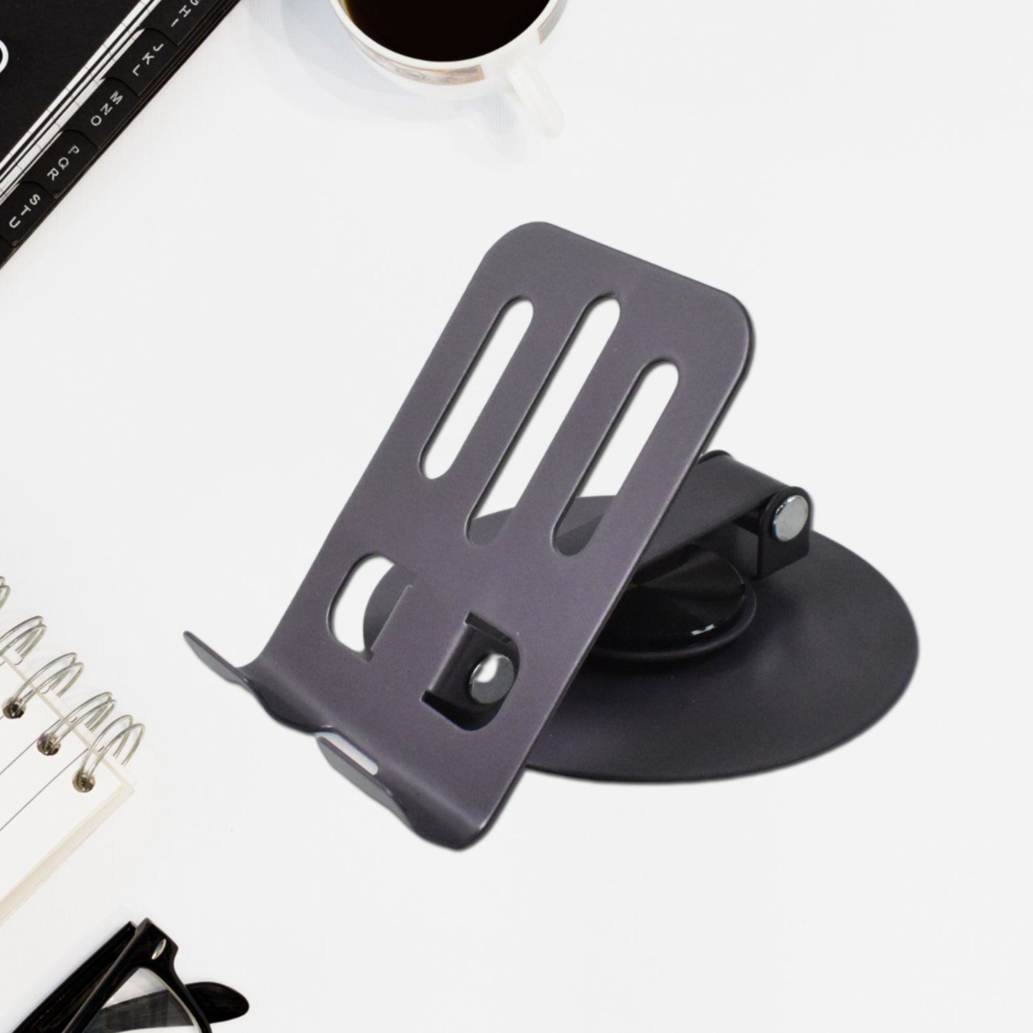 Foldable Metal Mobile Stand  (1 Pc) Signature kart
