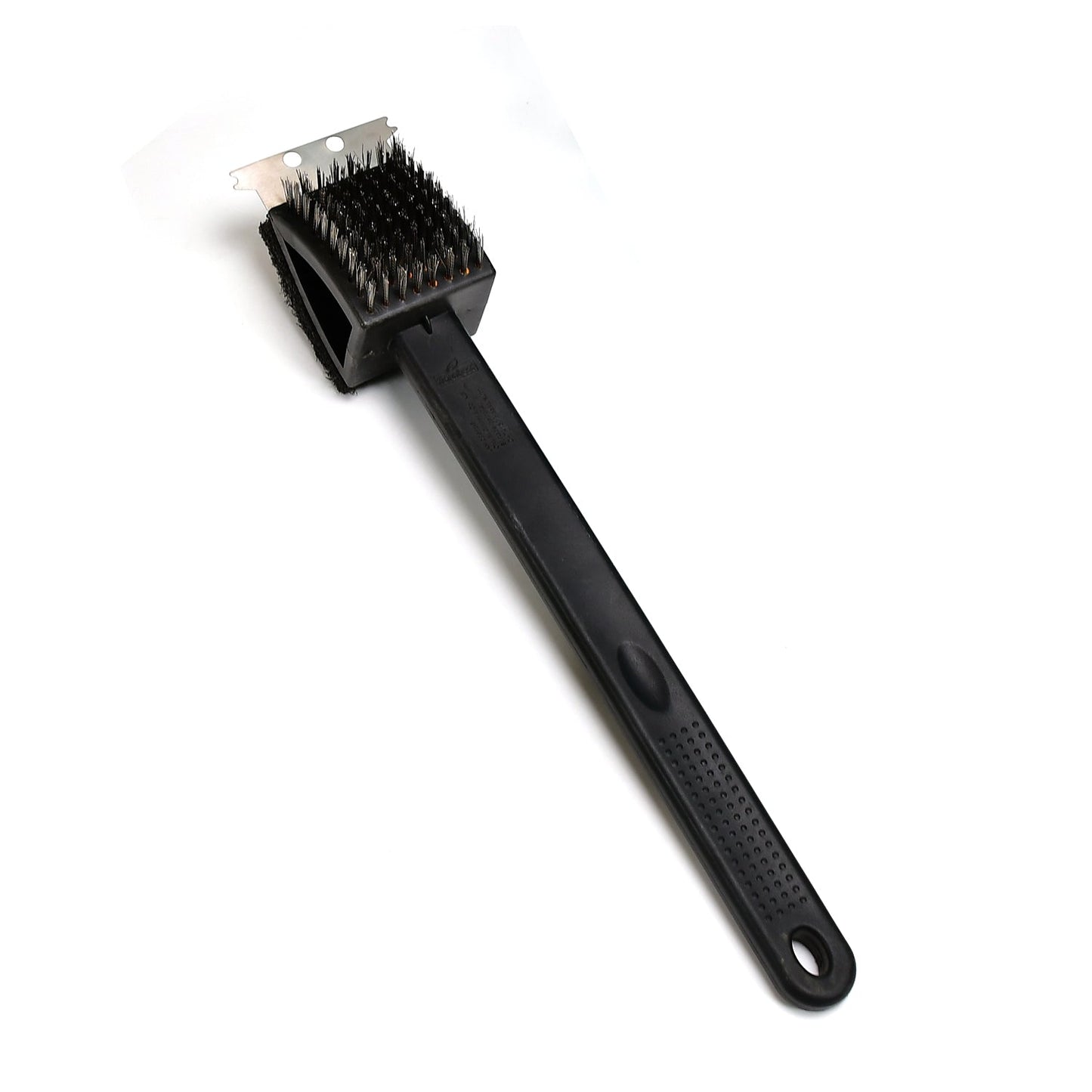 Black 2 Side Use Brush Scarp Cleaning Brush &  Wire Brush for Garage Use signaturekarts