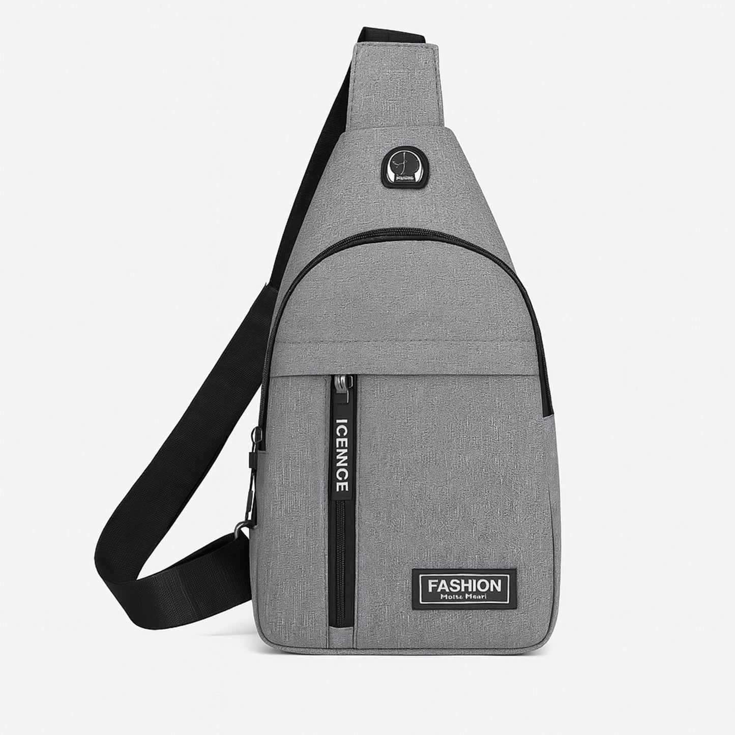 Waterproof Waist Bag – Shoulder Crossbody Bag with USB Charging Slot signaturekarts