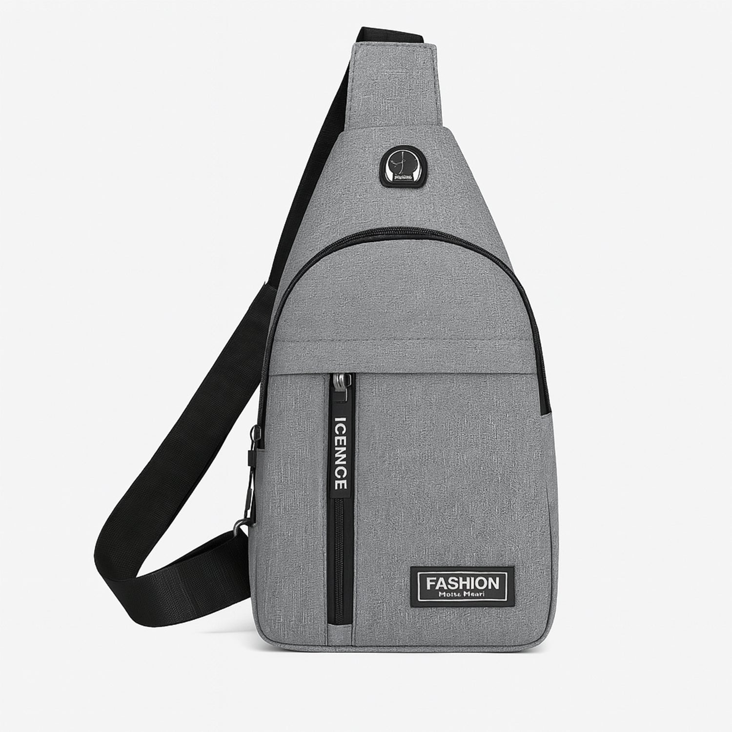 Waterproof Waist Bag – Shoulder Crossbody Bag with USB Charging Slot signaturekarts