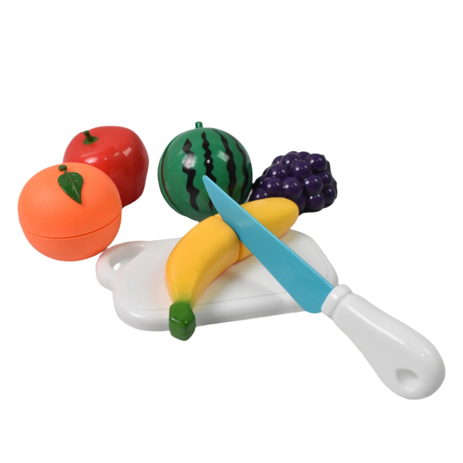 Realistic Sliceable Fruits Cutting Play Toy Set (7 Pcs Set) Signaturekarts