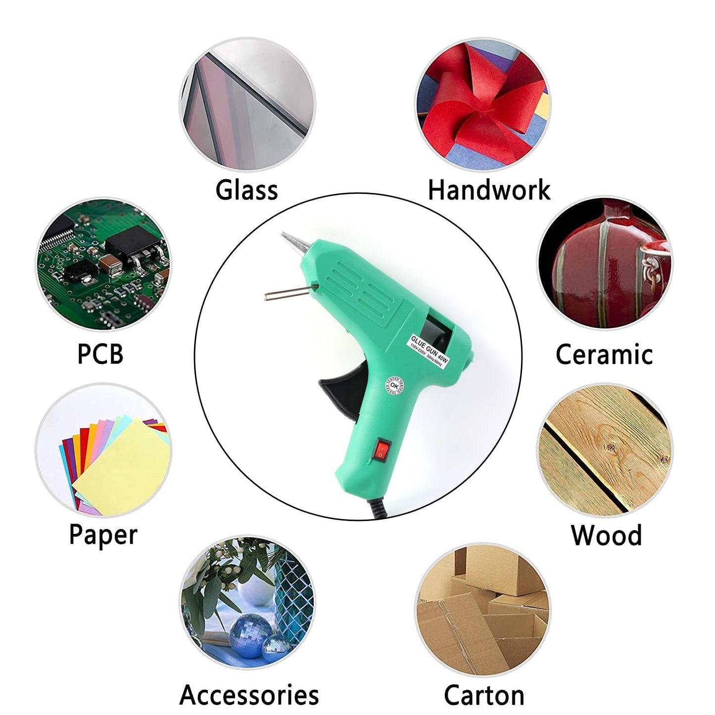 Glue Gun (40 watt)  gluegun, Hot Melt Signature Kart