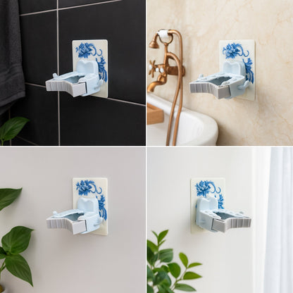 Wall Mounted Mop and Broom Holder Clip (1 Pc) signaturekarts