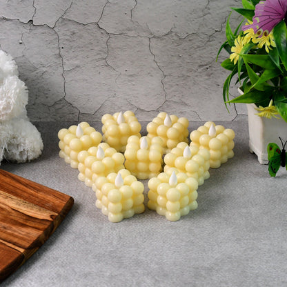 Decorative LED Bubble Candles (9 Pc / Set) signaturekarts