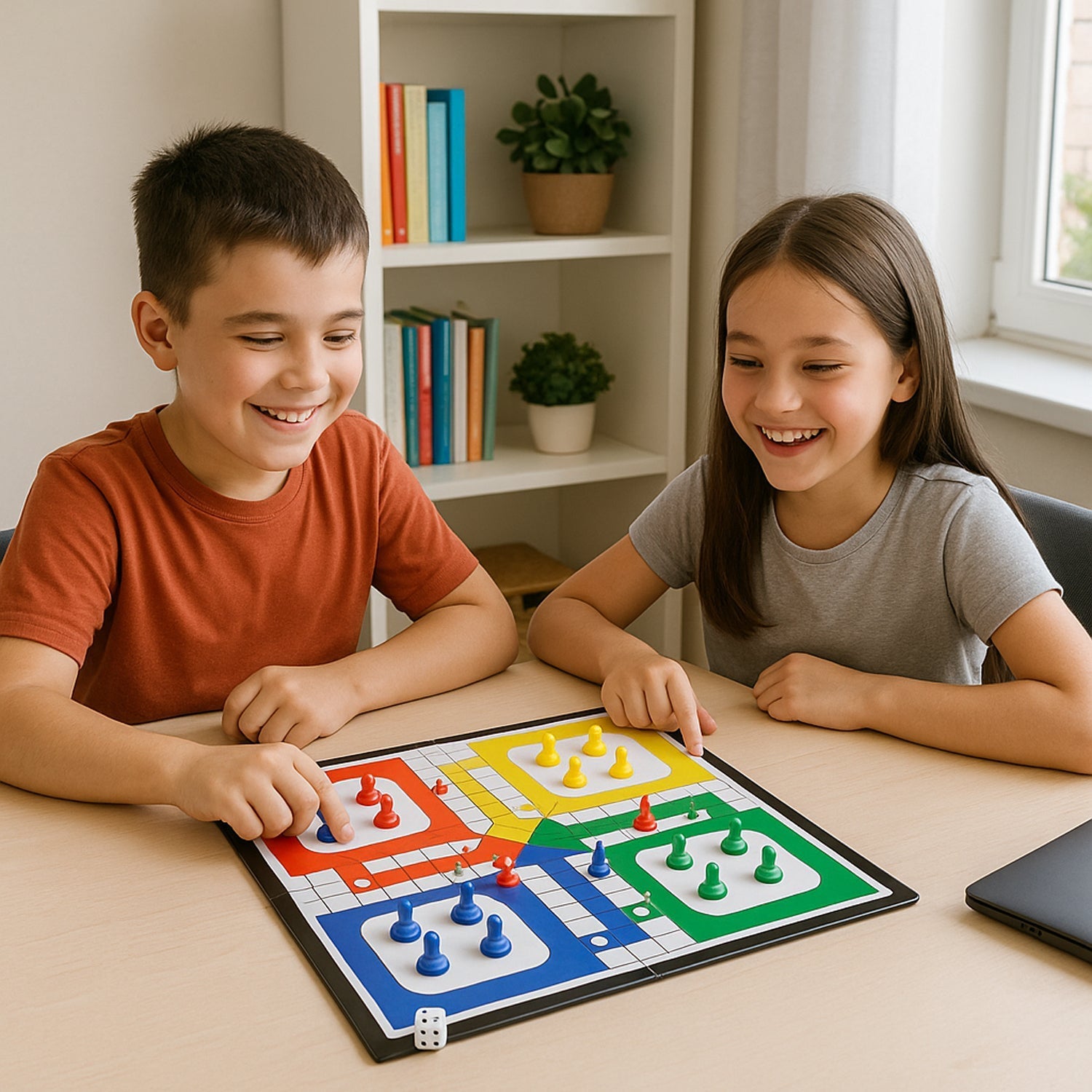 Pocket Ludo Travel Board Game - (1 Set) signaturekarts