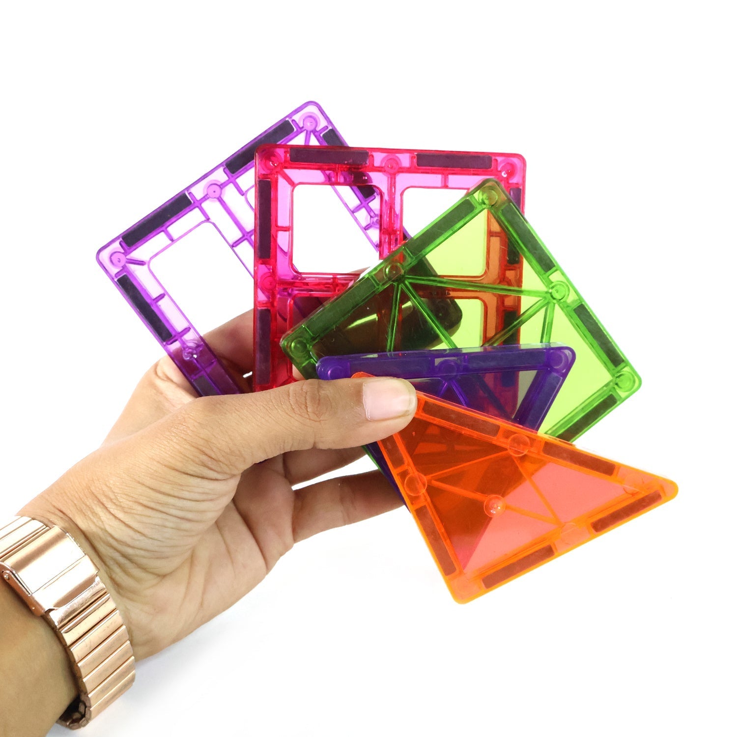 Magnetic Building Tiles - (26 Pc / Set) signaturekarts