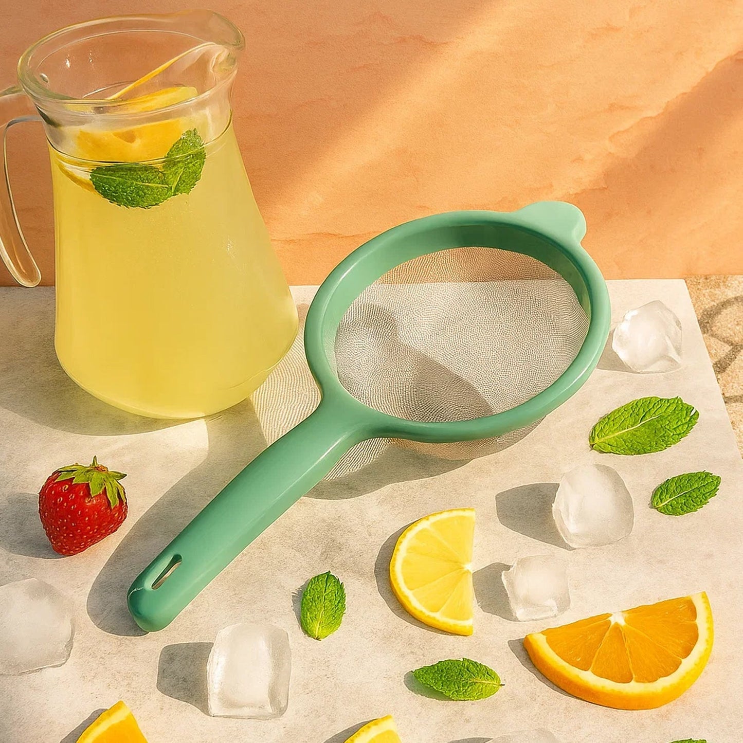 Apex Large Kitchen Strainer - (1 Pc) signaturekarts
