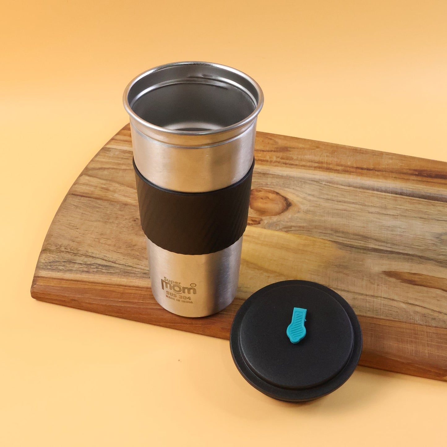 Supermom Stainless Steel Sip Mate Travel Tumbler (Approx. 500 ml) The Morsignaturekarts