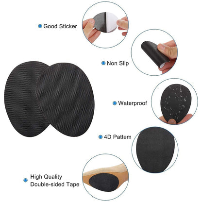 Non-Slip Shoe Pads, Rubber Shoe Sole Protector Pads,  for Ladies Shoes, High Heels signaturekarts