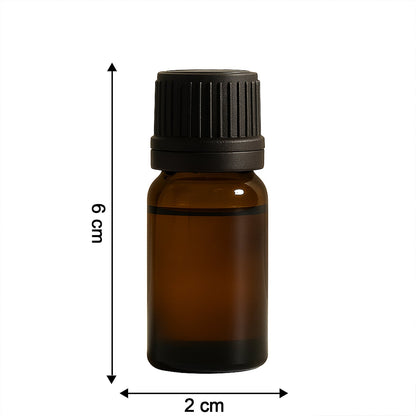 Rose Flower Car Air Freshener Clip for AC Vent with Perfume Bottle 10ML (1 Pc) signaturekarts