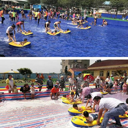 Inflatable Surfboard for Kids, Inflatable Bodyboard for Children with Handles signaturekarts