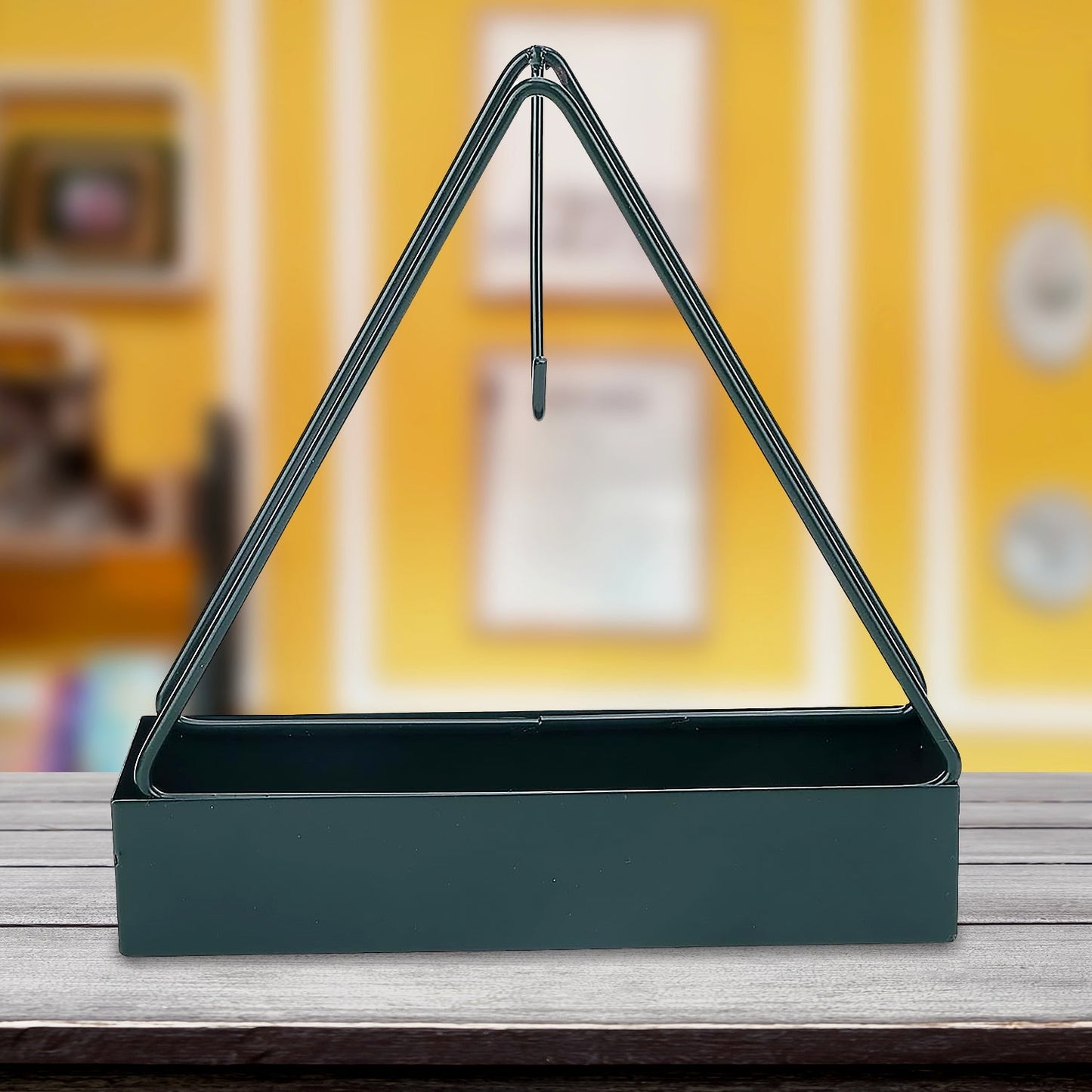 Triangular Iron Mosquito Coil Holder – Stylish Outdoor Incense Holder signaturekarts